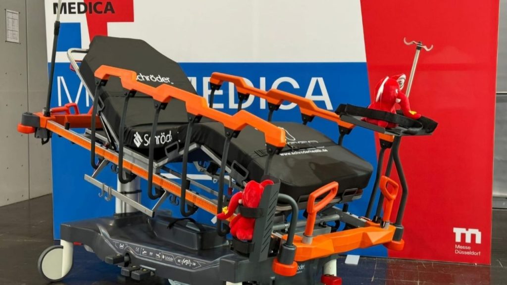 We Introduced Our New Stretcher and Hospital Bed at MEDICA Düsseldorf STRETCHER