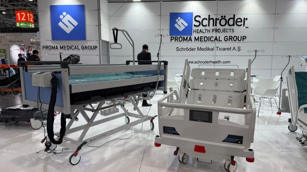 We Introduced Our New Stretcher and Hospital Bed at MEDICA Düsseldorf Hospital beds