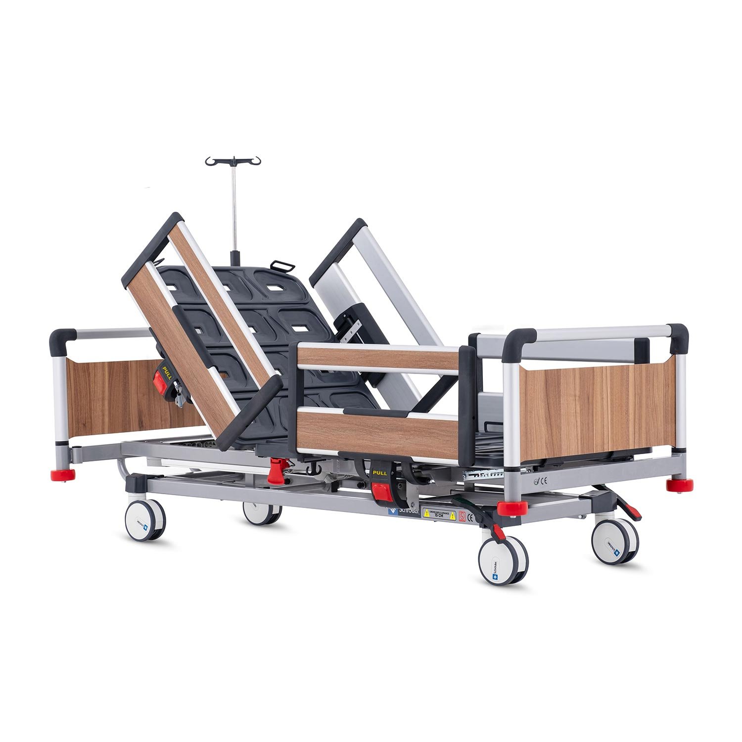Hospital Electric Bed, 4 Motors, Aluminum Base