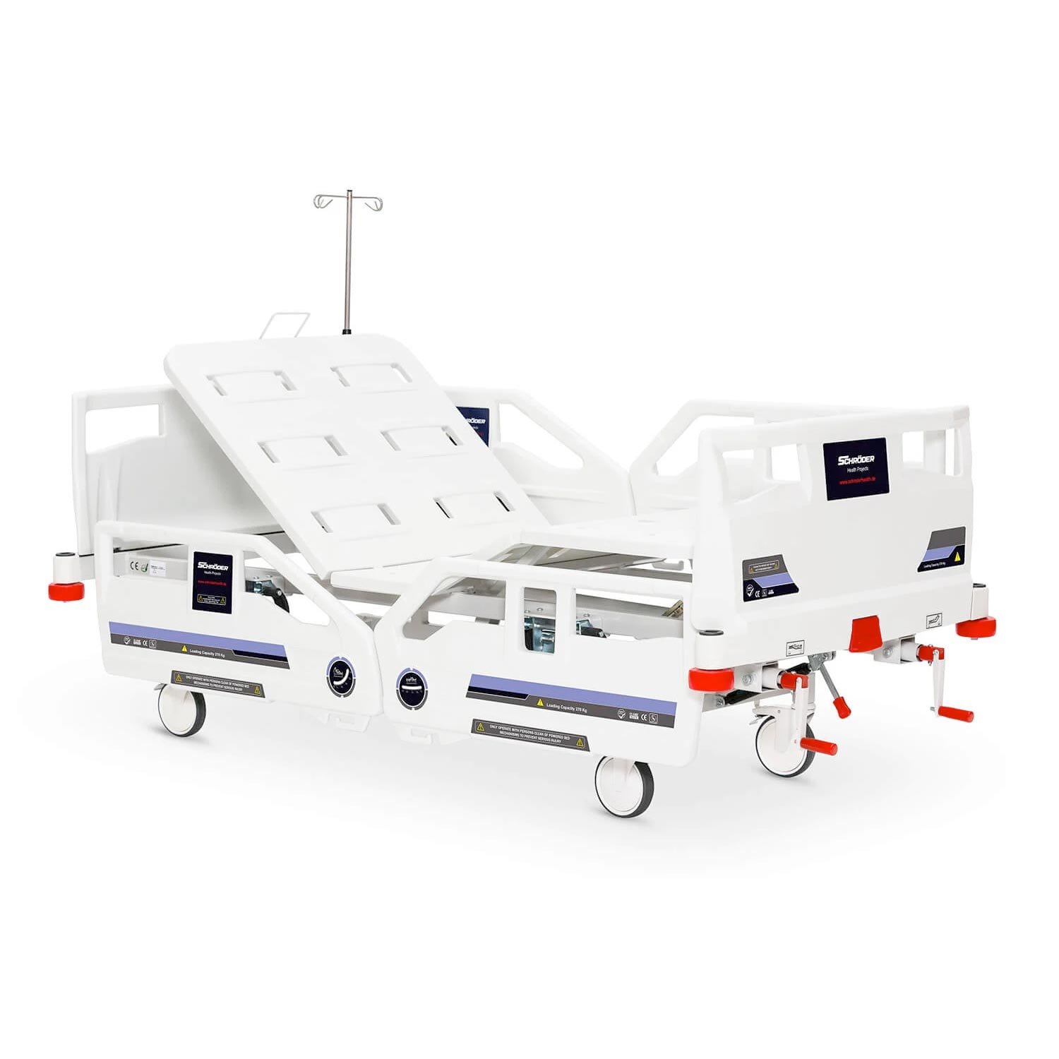 Mechanical Operated Hospital Bed, 2 Cranks