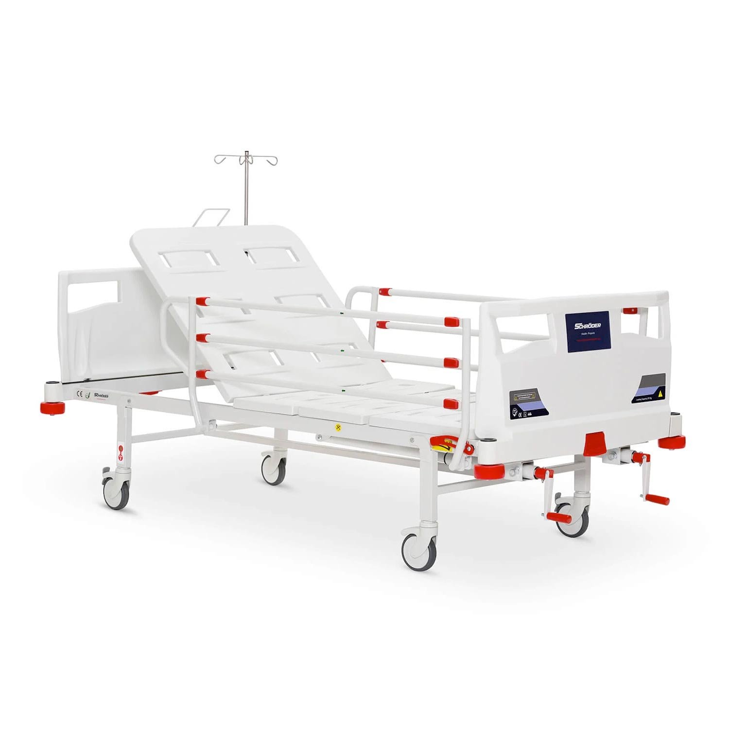 Mechanical Operated Hospital Bed, 2 Cranks
