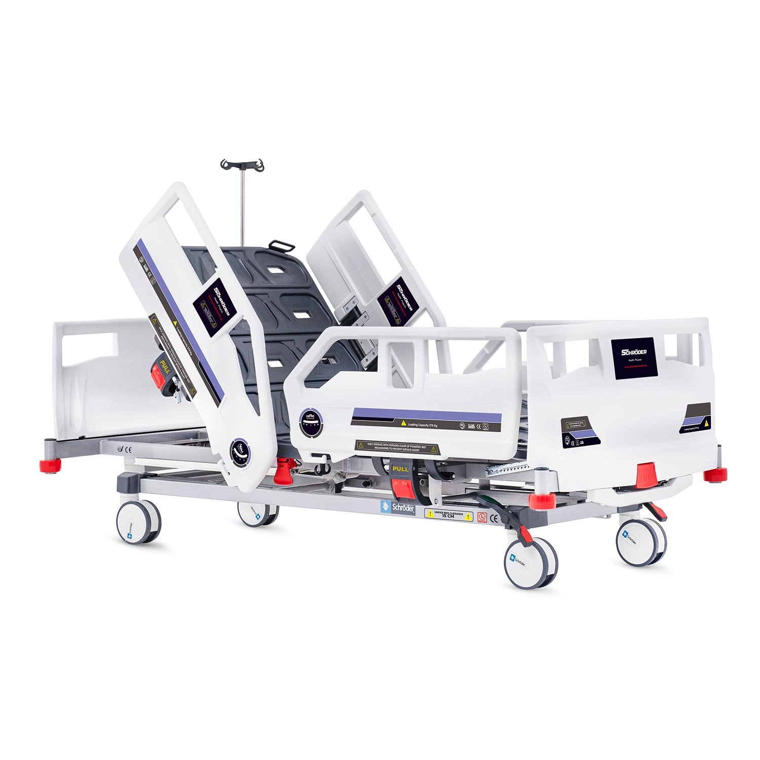 Hospital Electric Bed (Care Bed), 4 Motors